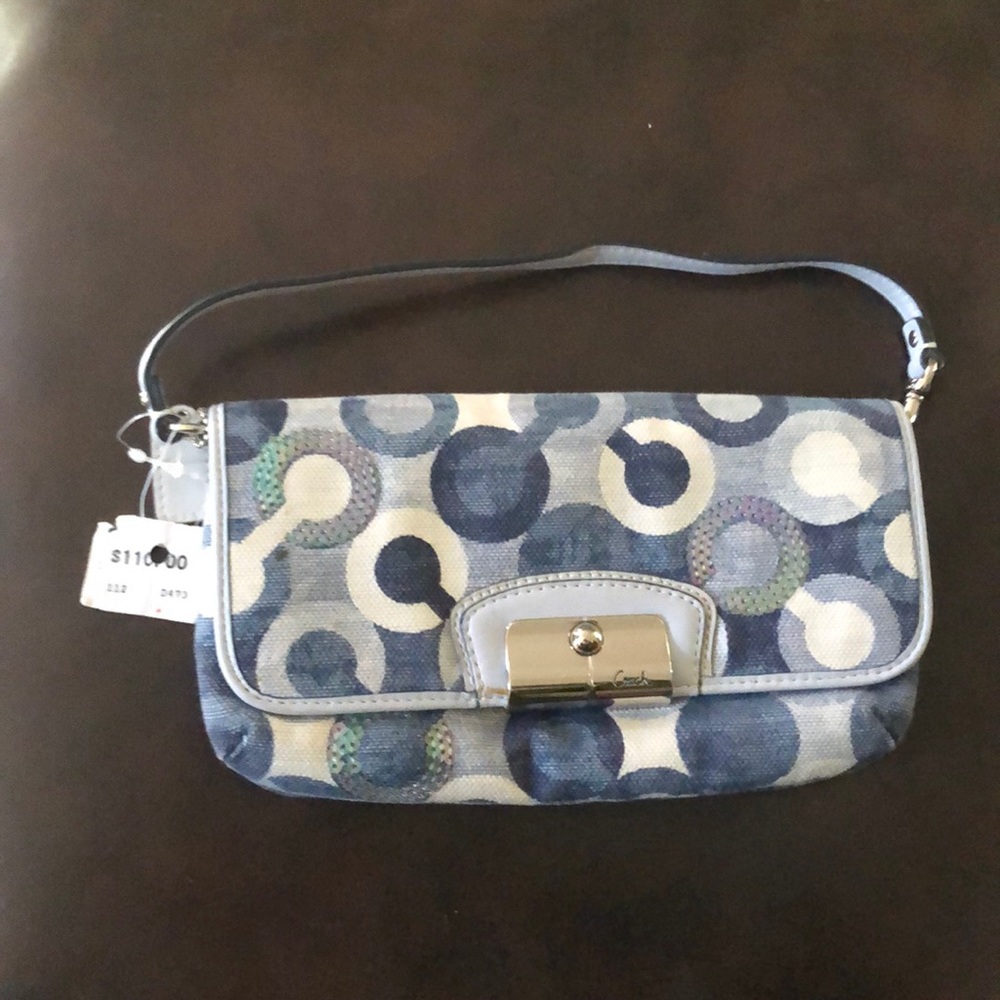 Coach Clutch with strap